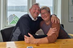 Besøg i Kapisillit med Peter og Johanne