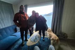 Besøg i Kapisillit med Peter og Johanne