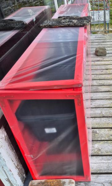 Altanbedet bliver tage ti brug - mangler lige hasper