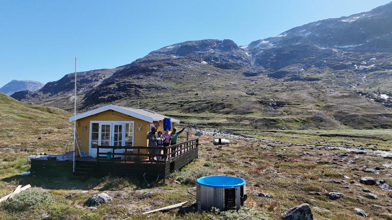 Lars og Sabine's hytte i Eqaluit Paarliit