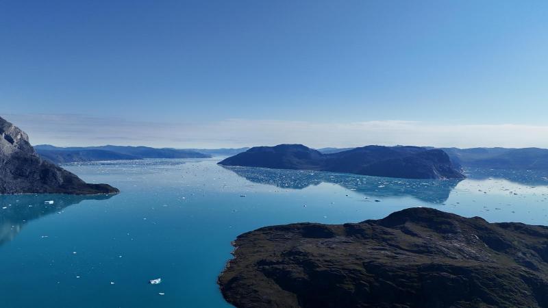 500 meter oppe inde ved Fuglefjeldet