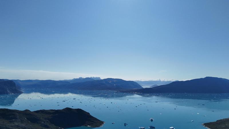500 meter oppe inde ved Fuglefjeldet