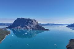 500 meter oppe inde ved Fuglefjeldet