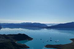 500 meter oppe inde ved Fuglefjeldet