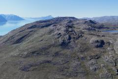 500 meter oppe inde ved Fuglefjeldet