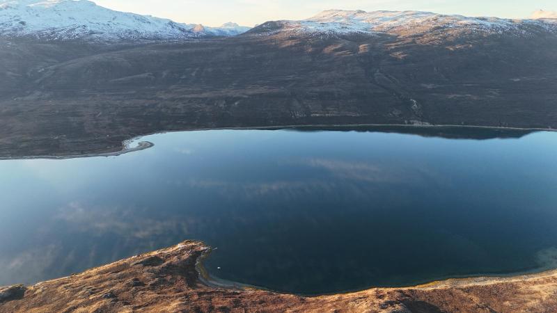 Itilleq inde i Ameralik om  i 500 meters højde