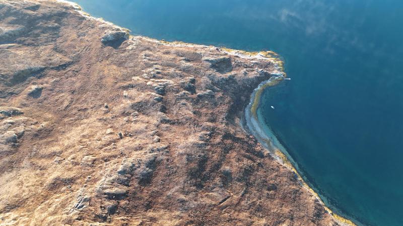 Itilleq inde i Ameralik om  i 500 meters højde