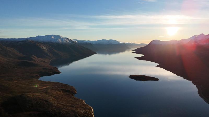 Itilleq inde i Ameralik om  i 500 meters højde
