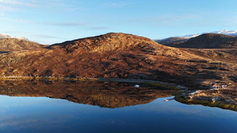 Itilleq inde i Ameralik om  i 500 meters højde