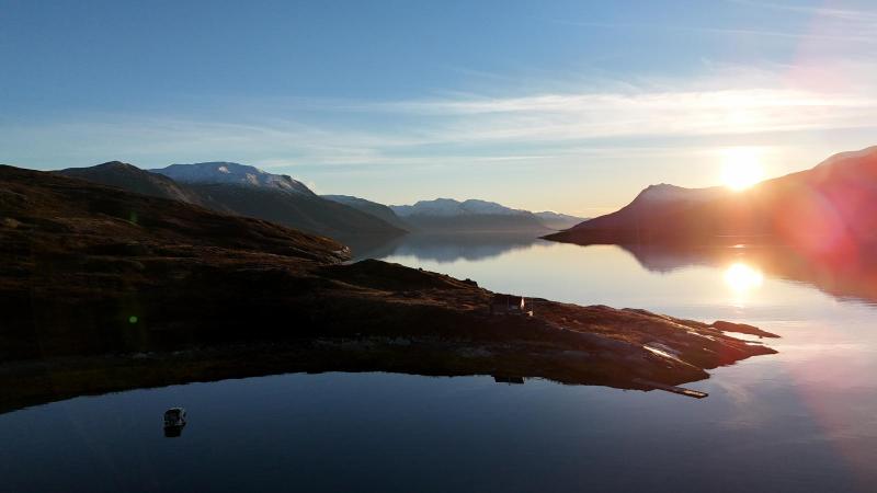 Itilleq inde i Ameralik om  i 500 meters højde
