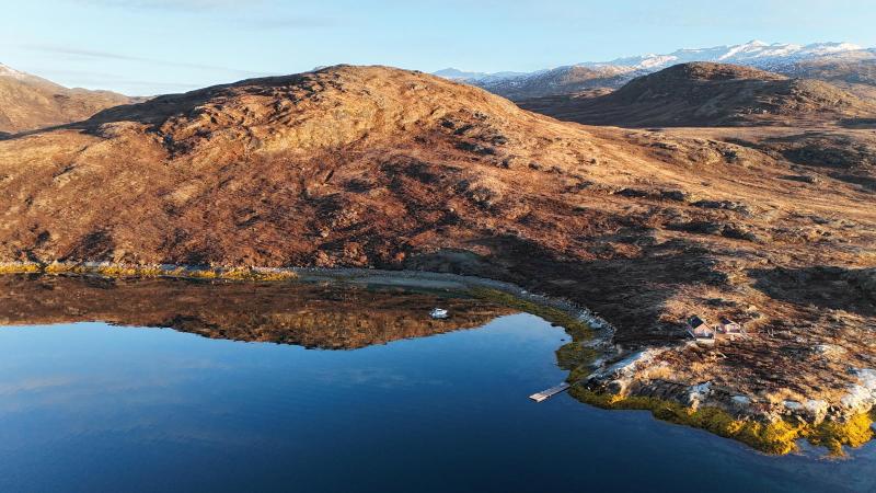 Itilleq inde i Ameralik om  i 500 meters højde
