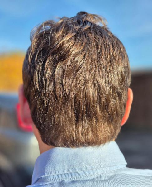 Jeg trængte svært til at blive klippet