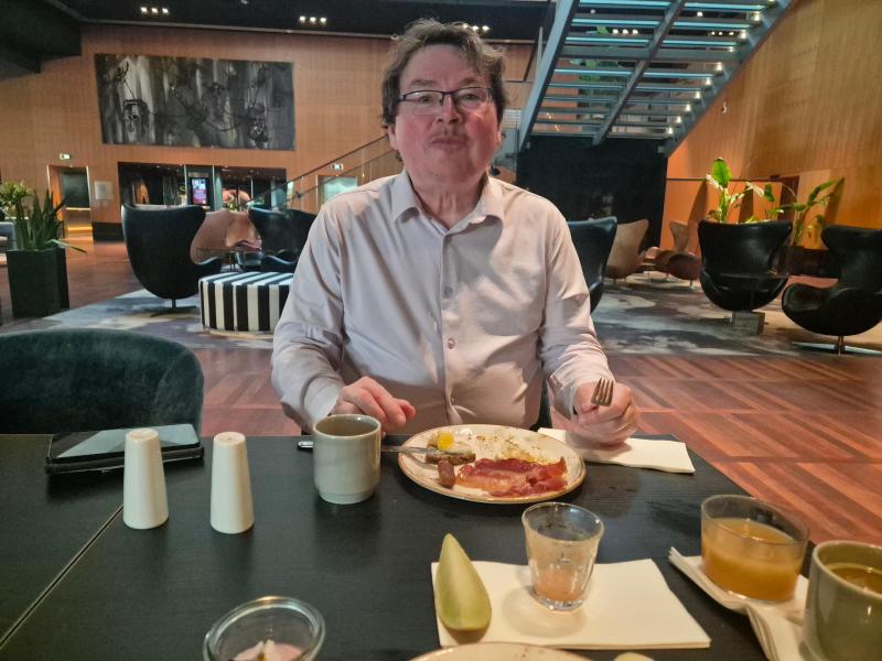 Morgenmad på hotellet