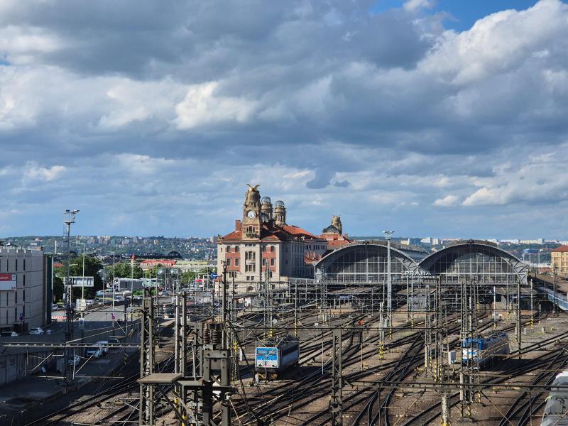 Turister i Prag