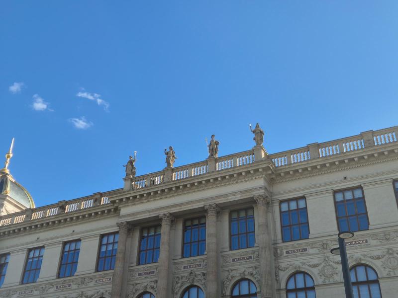 Turister i Prag