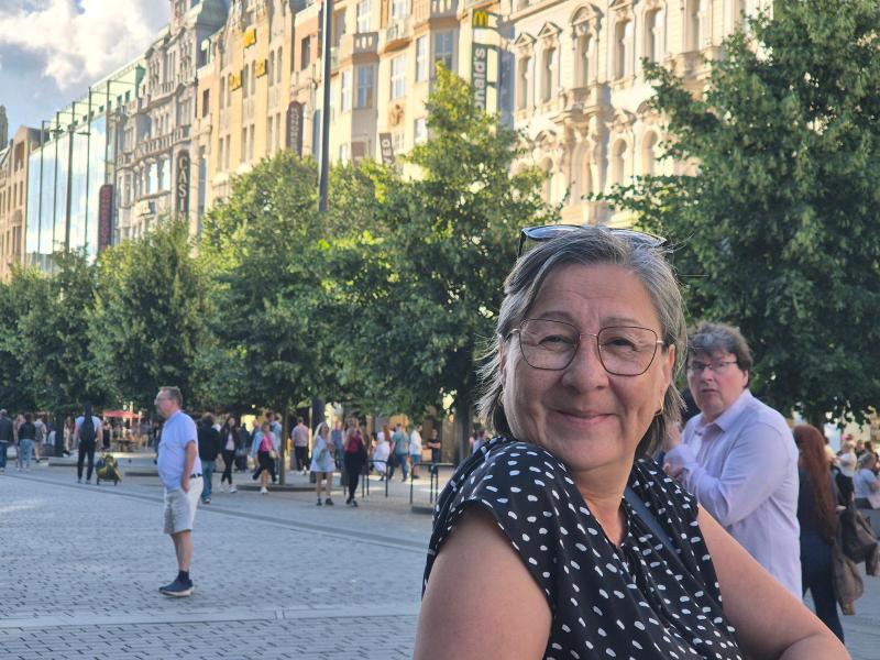 Turister i Prag