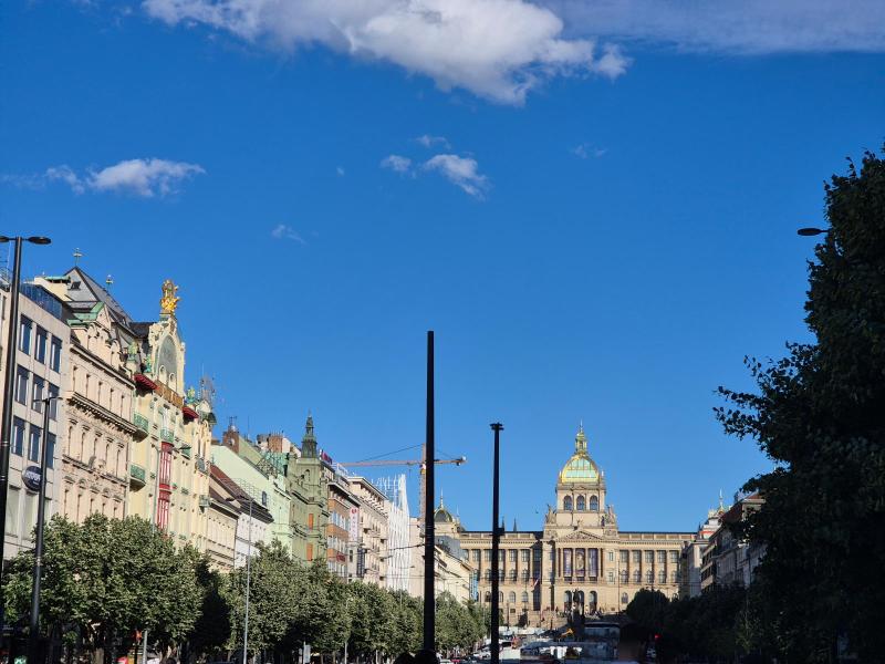 Turister i Prag