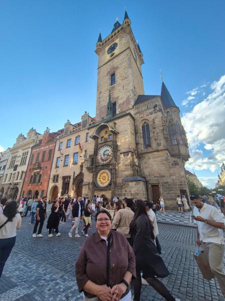 Turister i Prag