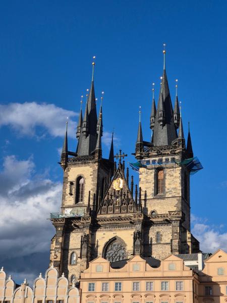 Turister i Prag