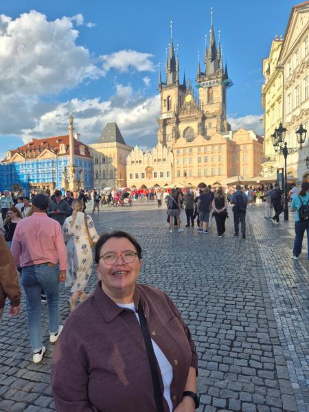 Turister i Prag