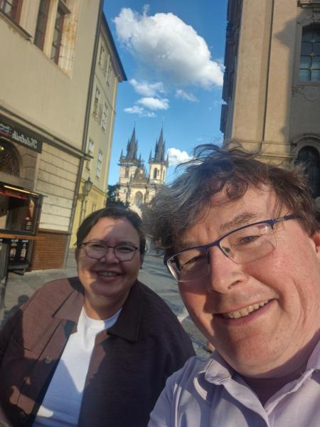 Turister i Prag