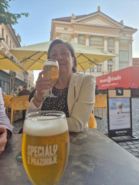 Turister i Prag