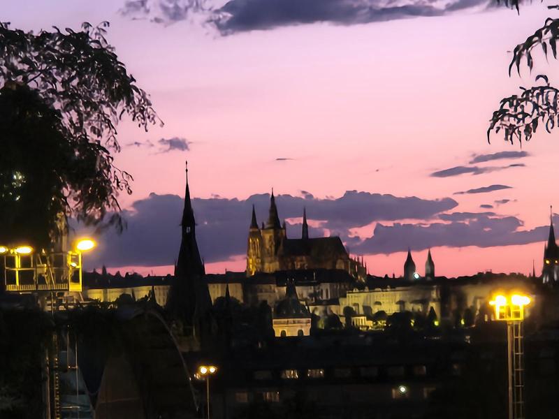 Aften i Prag