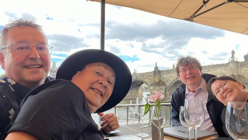 Luksusrestaurant i Prag lige ved Karlsbroen