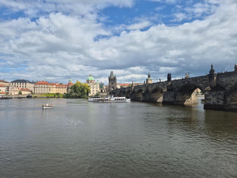 Luksusrestaurant i Prag lige ved Karlsbroen