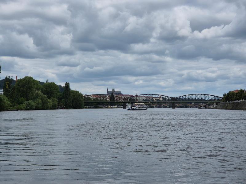 Bådtur med frokost i Prag