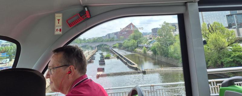 Turbus "Rød linje" i Prag