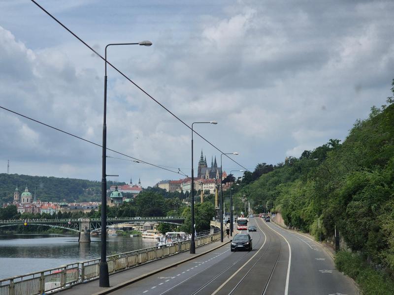 Turbus "Rød linje" i Prag