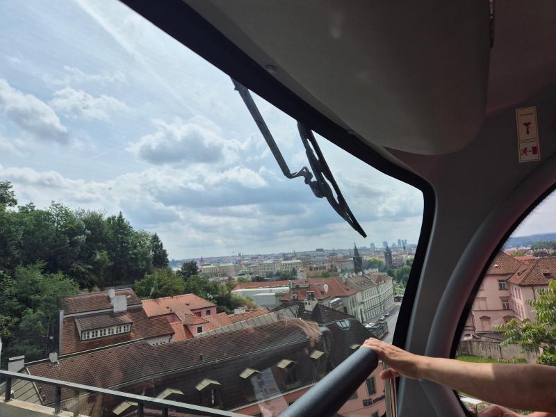 Turbus "Rød linje" i Prag