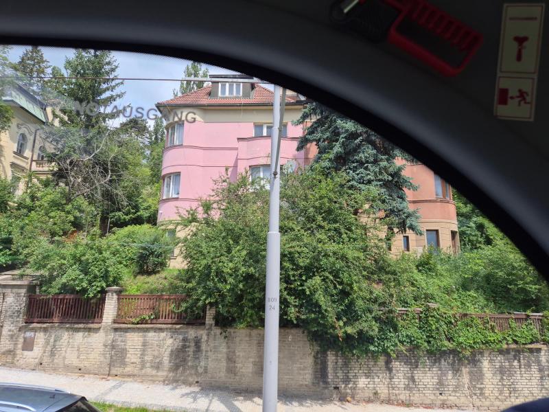 Turbus "Rød linje" i Prag