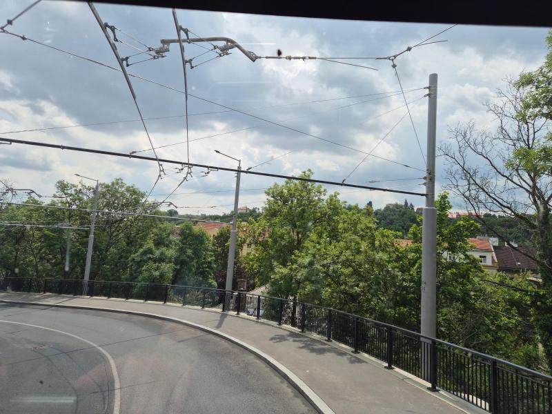 Turbus "Rød linje" i Prag