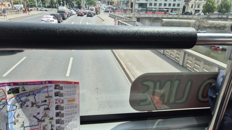 Turbus "Rød linje" i Prag