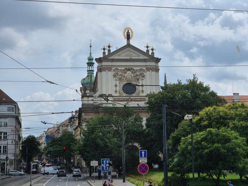 Turbus "Rød linje" i Prag