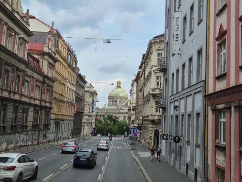 Turbus "Rød linje" i Prag