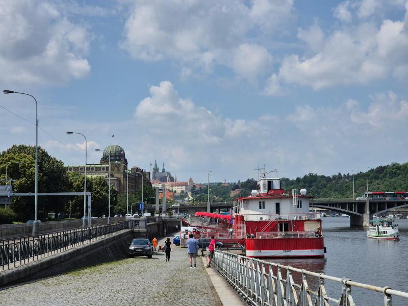 Turbus "Rød linje" i Prag