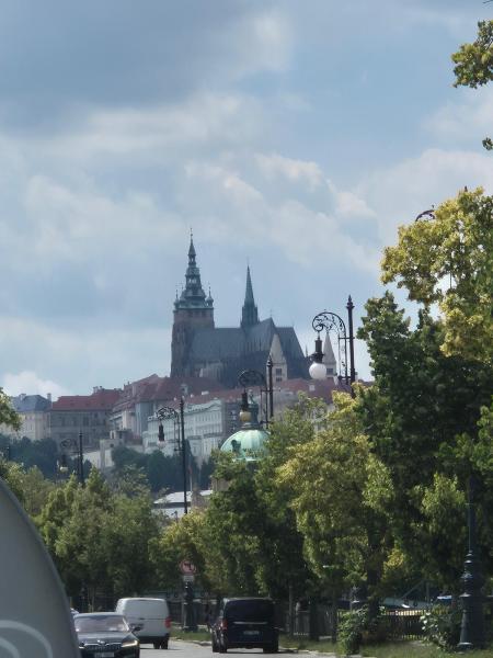 Turist i Prag