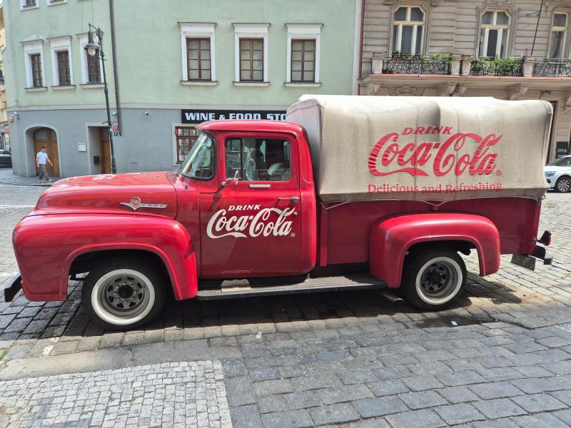 Turist i Prag