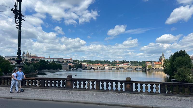 Turisttur "Blå linje" i Prag