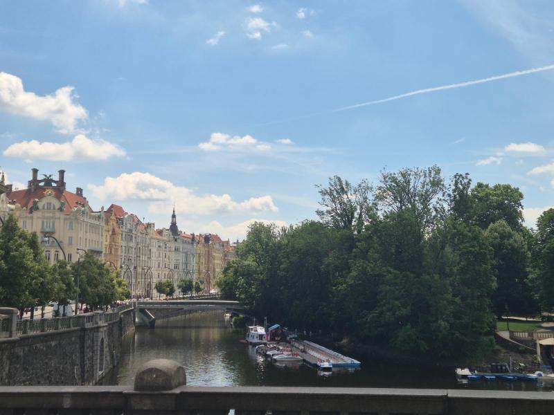 Turisttur "Blå linje" i Prag