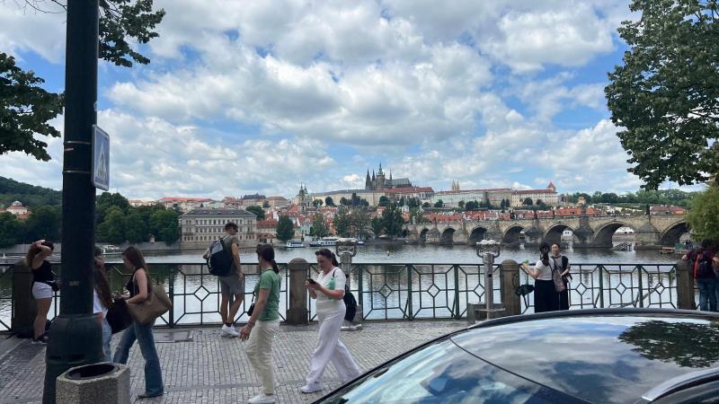 Turisttur "Blå linje" i Prag