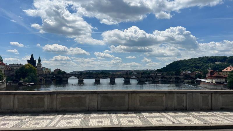 Turisttur "Blå linje" i Prag