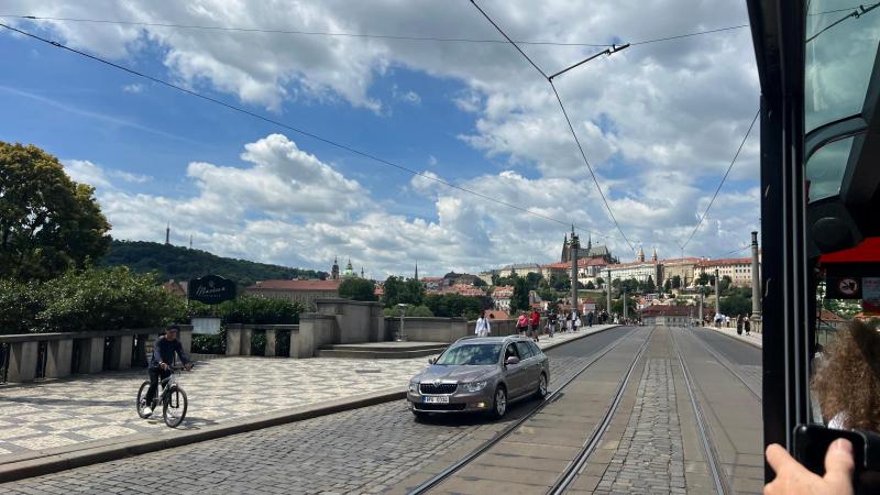 Turisttur "Blå linje" i Prag