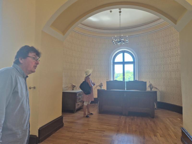 Moderne slot i Sydpolen