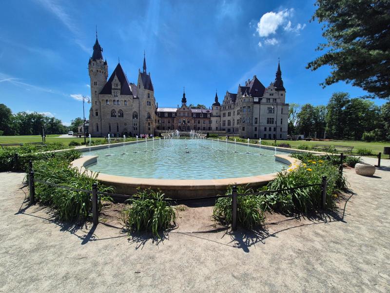 Moderne slot i Sydpolen