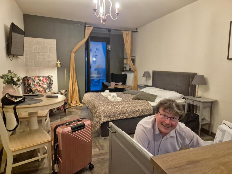 Vel ankommet til Krakow i Polen