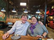 Lige under vores lejlighed fandt vi en god Thailandsk restaurant